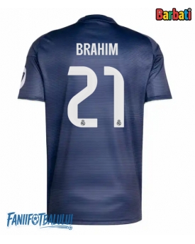 Real Madrid Brahim Diaz #21 Tricou Fotbal Replică 2025-26 Barbati Deplasare